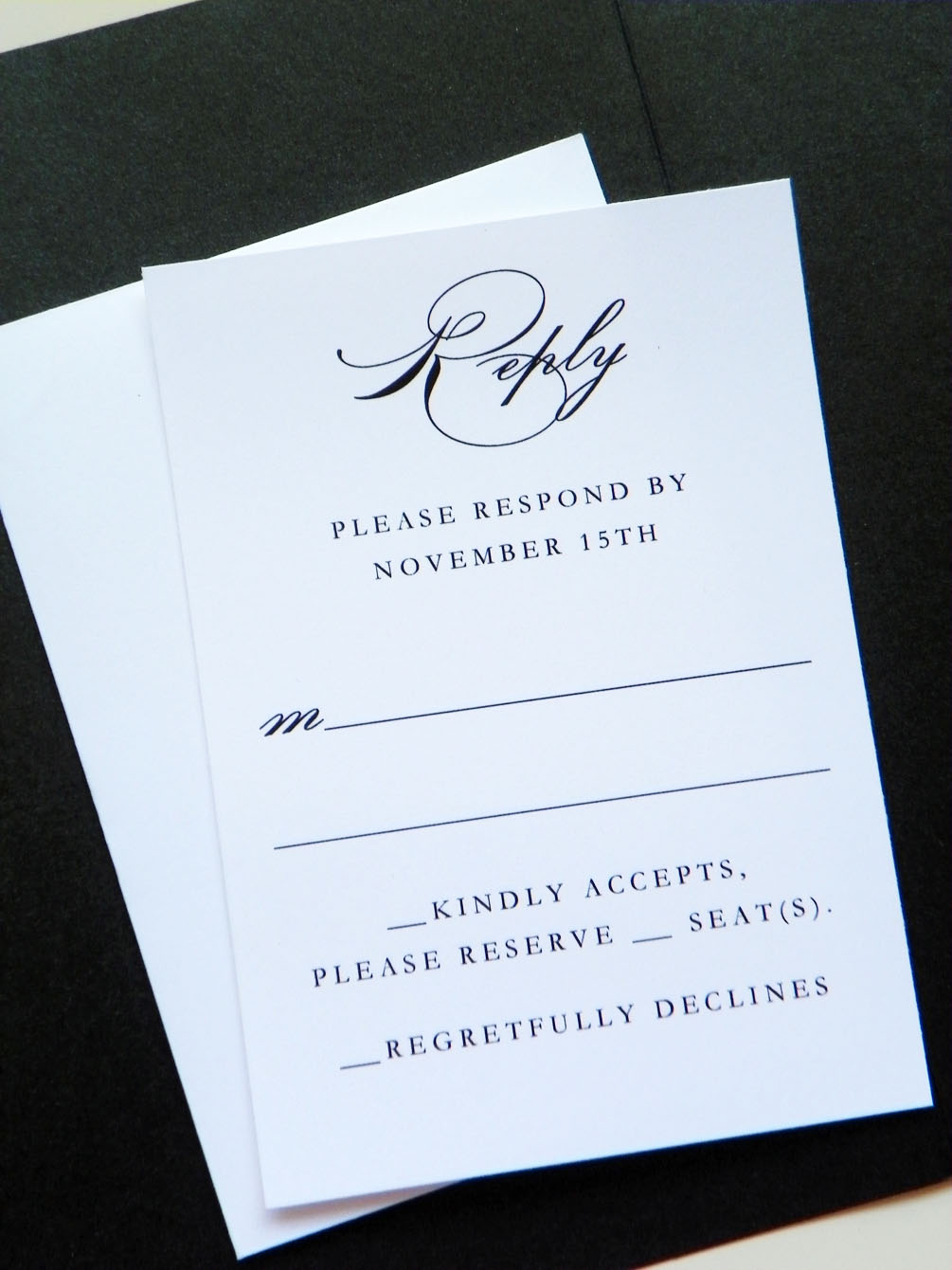 Pocketfold Wedding Invitations - Elegance Signature Pocketfold